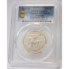 AUSTRALIA 1934/5 . FLORIN . PCGS GENUINE